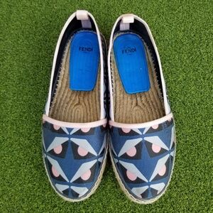 Women's FENDI Espadrille Flats - size 39.5